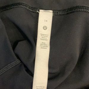 Lulu lemon size 14 leggings